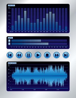 Blue sound mixer od Dawid Krupa