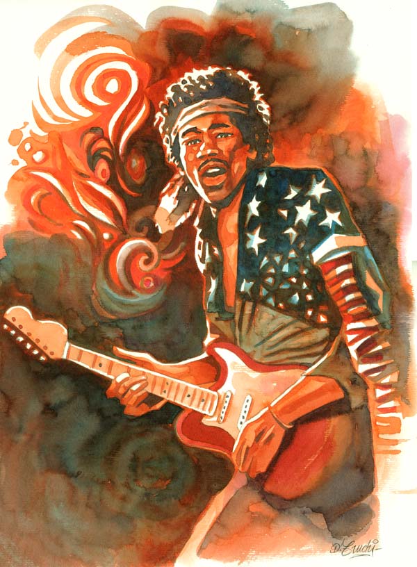 Jimi Hendrix - 3 od Denis Truchi