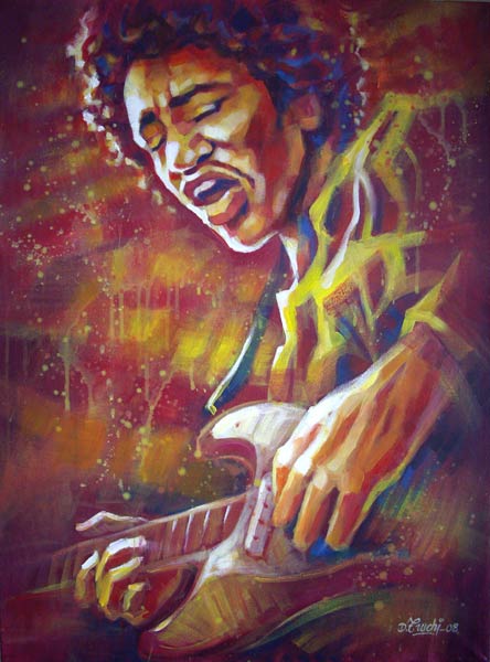 Jimi Hendrix - 1 od Denis Truchi