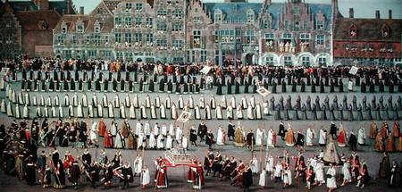 The Ommeganck in Brussels in 1615: Procession of Notre Dame de Sablon od Denys van Alsloot
