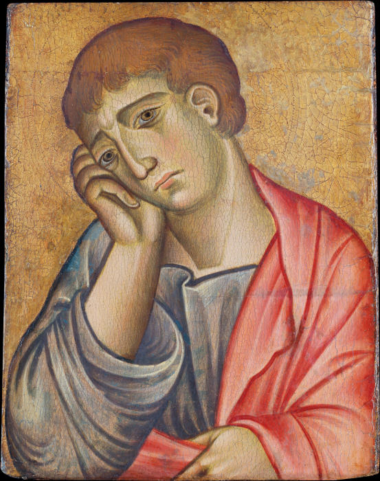St John the Evangelist Mourning od Deodato Orlandi