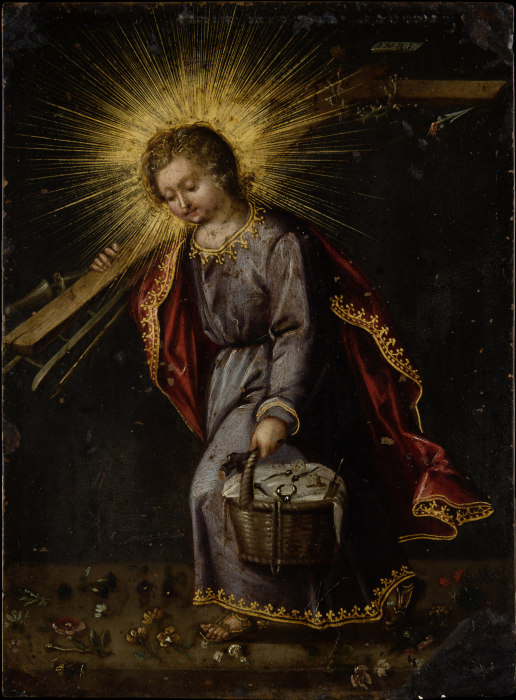 The Christ Child Carrying Passion Instruments od Deutscher (?) Meister der ersten Hälfte des 17. Jahrhunderts
