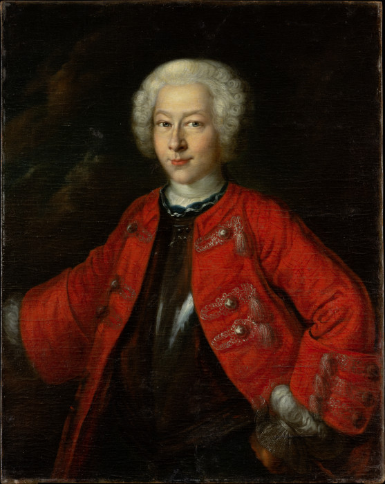 Portrait of Hieronymus Georg von Holzhausen od Deutscher Meister um 1740/1750