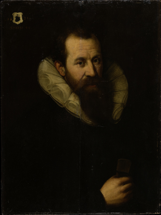 Portrait of a Man aged 46 od Deutscher Meister von 1621