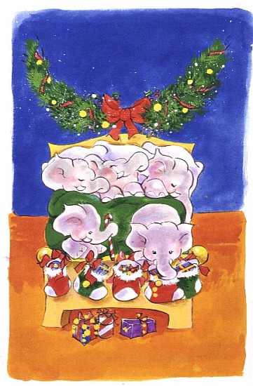 Christmas Morning  od Diane  Matthes