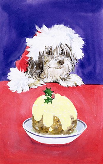 The Christmas Pudding  od Diane  Matthes