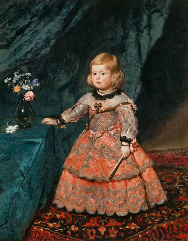 The infanta Margarita Teresa od Diego Rodriguez de Silva y Velázquez