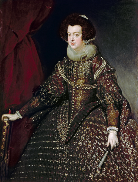 Isabella von Spanien/ Velázquez od Diego Rodriguez de Silva y Velázquez