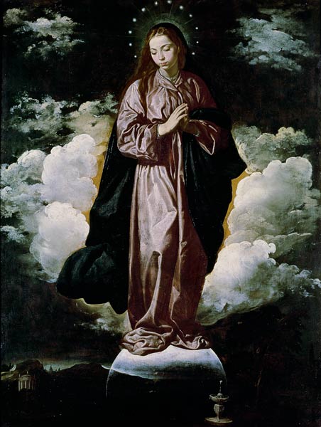 The Immaculate Conception od Diego Rodriguez de Silva y Velázquez