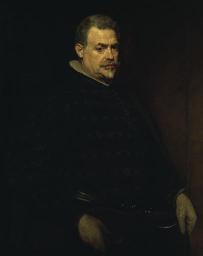 Bildnis eines Herrn, wahrscheinlich des koeniglichen Oberjaegermeisters Don Juan Mateos od Diego Rodriguez de Silva y Velázquez