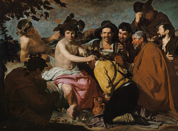 The drinkers II od Diego Rodriguez de Silva y Velázquez