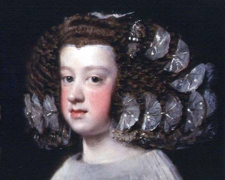 The Infanta Maria Theresa, daughter of Philip IV of Spain od Diego Rodriguez de Silva y Velázquez