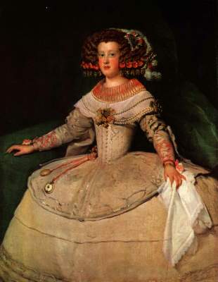 Infanta Maria Teresa od Diego Rodriguez de Silva y Velázquez