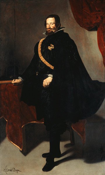 Olivares / Portrait / Velázquez od Diego Rodriguez de Silva y Velázquez