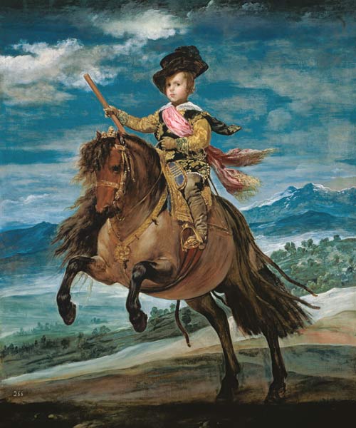 Baltasar Carlos / Velázquez / c.1634/5 od Diego Rodriguez de Silva y Velázquez