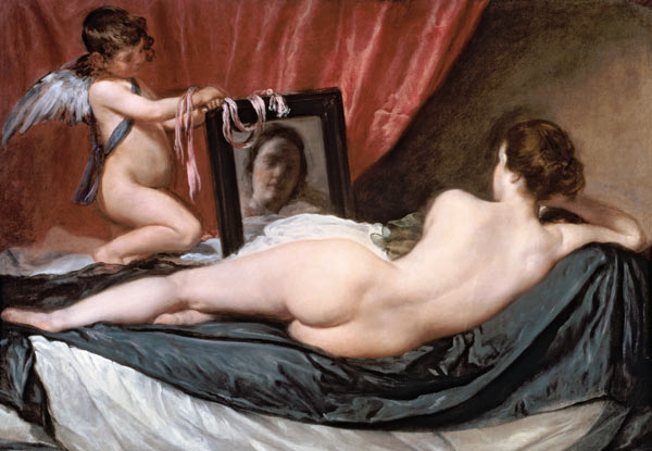 Venus with mirror od Diego Rodriguez de Silva y Velázquez