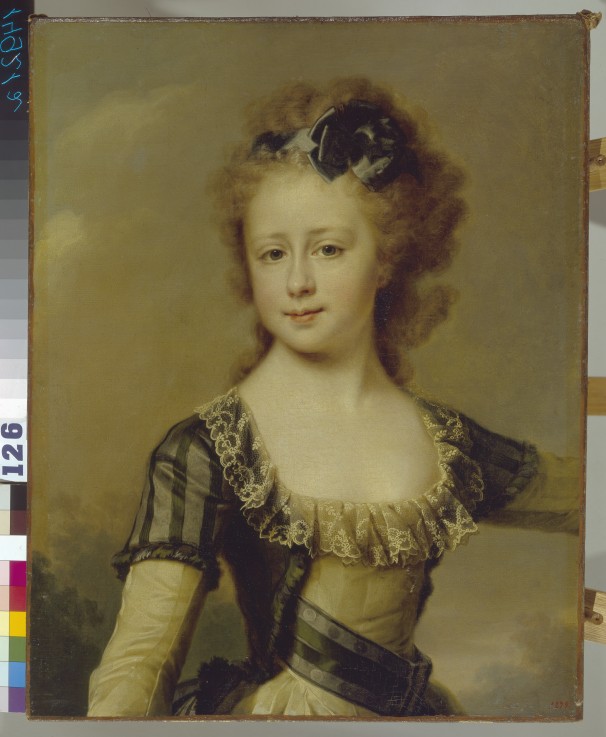 Grand Duchess Maria Pavlovna of Russia (1786–1859) od Dimitrij Grigorjewitsch Lewizkij