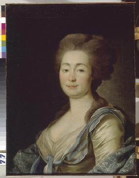 Portrait of Anna Dorothea Louise Schmidt, née Baroness Klossen