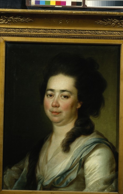 Portrait of Ekaterina Andreyevna Bakunina od Dimitrij Grigorjewitsch Lewizkij