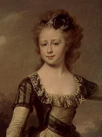 Portrait of the great princess Maria Pawlowna.