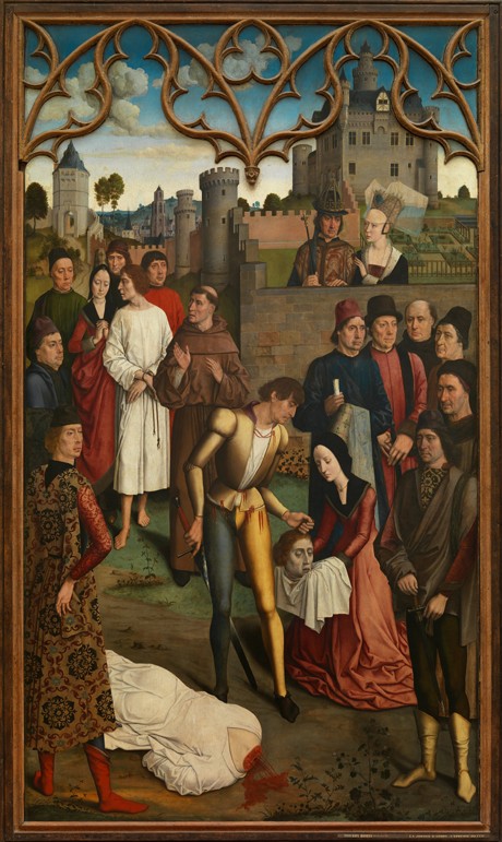 The Justice of Emperor Otto III: Beheading of the Innocent Count od Dirck Bouts