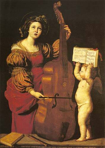 St. Cecilia od Domenichino (eigentl. Domenico Zampieri)