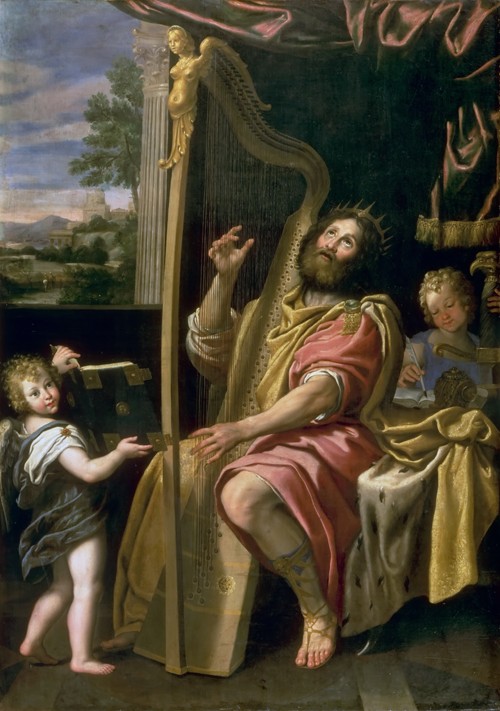 King David od Domenichino (eigentl. Domenico Zampieri)