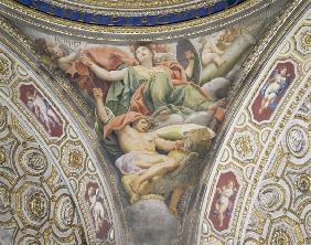 Domenichino / Fortitude / Fresco / 1630