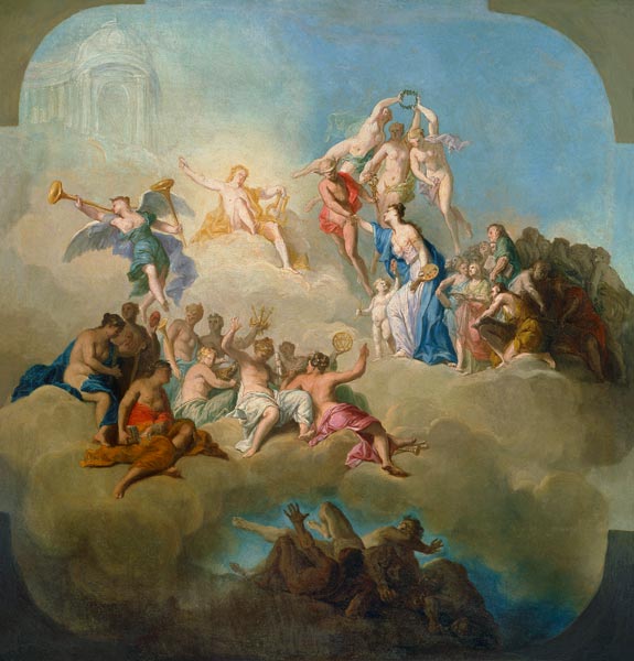 The Triumph of the Arts od Domenico Corvi