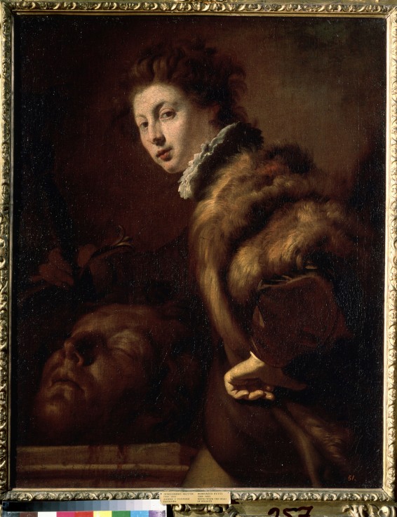 David with the Head of Goliath od Domenico Fetti
