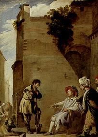The parable of the workers in the vineyard od Domenico Fetti