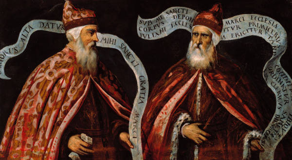 D.Tintoretto /Giustiniano Partecipazio.. od Domenico Tintoretto