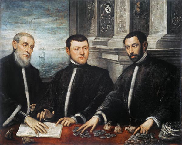 D.Tintoretto / Mint Inspectors / Ptg. od Domenico Tintoretto
