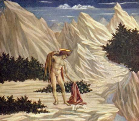 St. John in the Desert od Domenico Veneziano