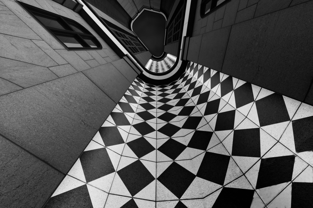 Checkerboard Corner od Dominic Vecchione