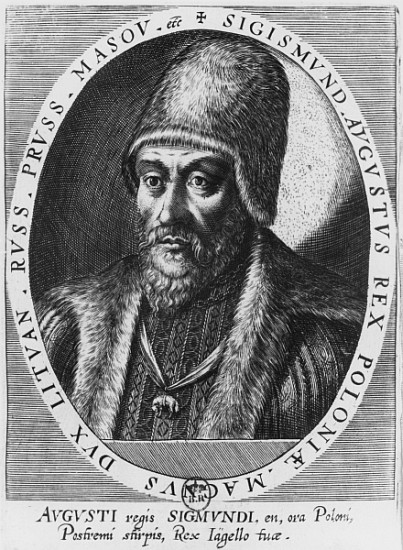 Sigismund II Augustus, King of Poland and Grand Duke of Lithuania od Dominicus or Custodis Custos