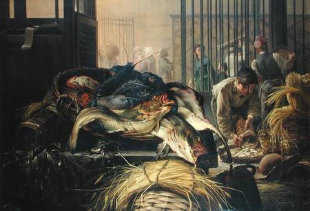 The Fish Market od Dominique Henri Guifard