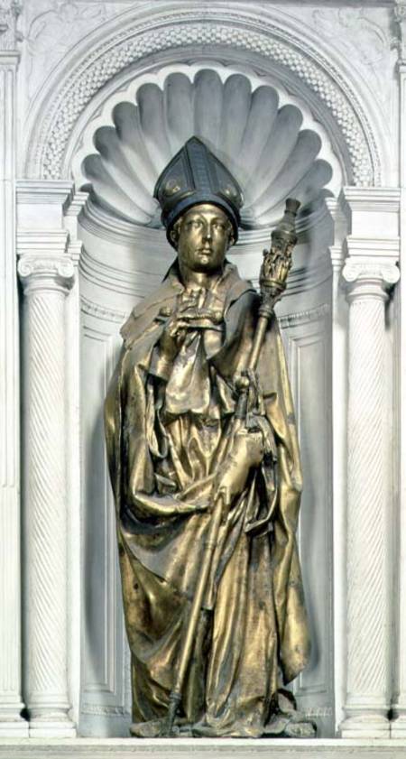 St. Louis of Toulouse, sculpture od Donatello
