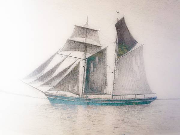 Segelschiff 8 od Doris Beckmann