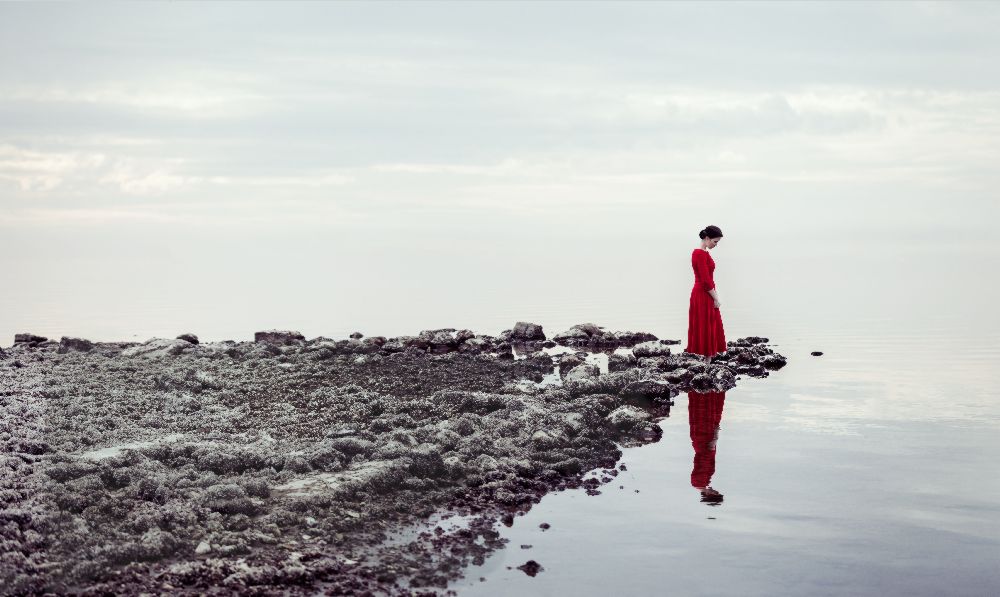 Red dress od Dorota Górecka