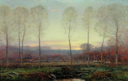 October Twilight od Dwight William Tryon