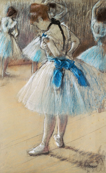Dancer (pastel) od Edgar Degas