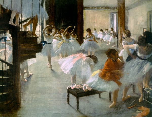 Ballet school od Edgar Degas