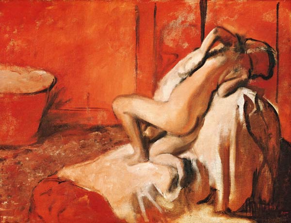 After the Bath od Edgar Degas