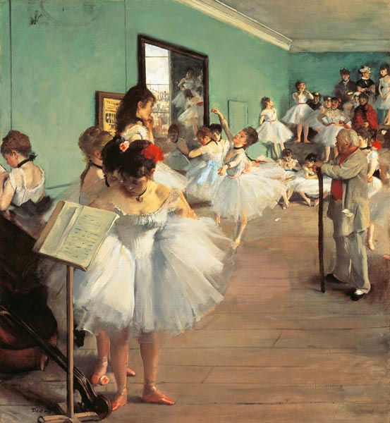 The Dance Class (Dance Examination) od Edgar Degas