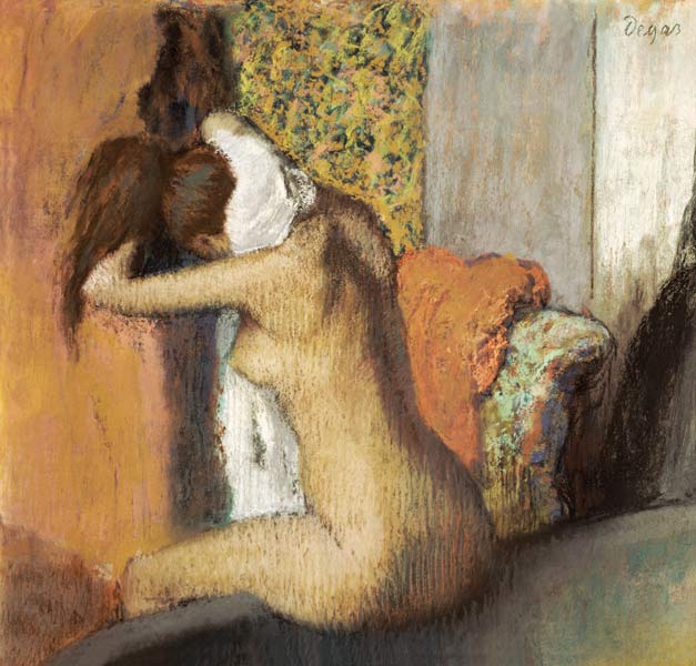 After the bath od Edgar Degas