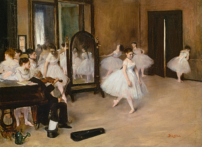 Taneční třída (Classe de danse) od Edgar Degas