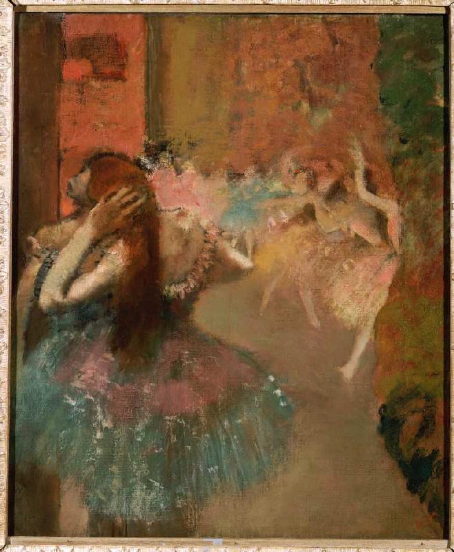 Ballet scene od Edgar Degas