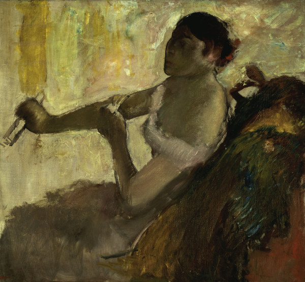 Portrait of Rose Caron od Edgar Degas