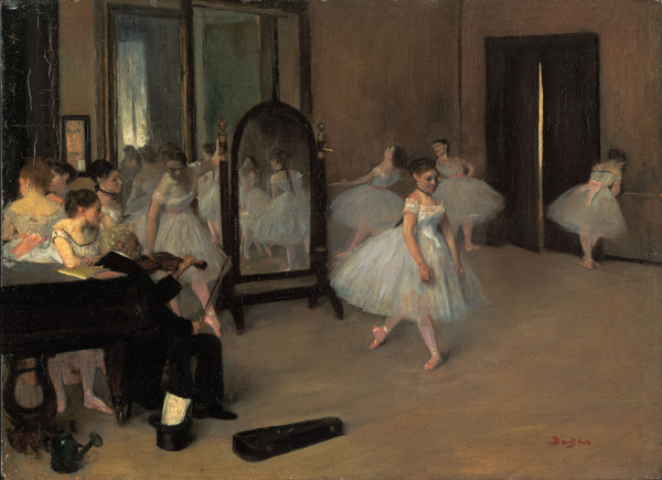 Dance Class od Edgar Degas